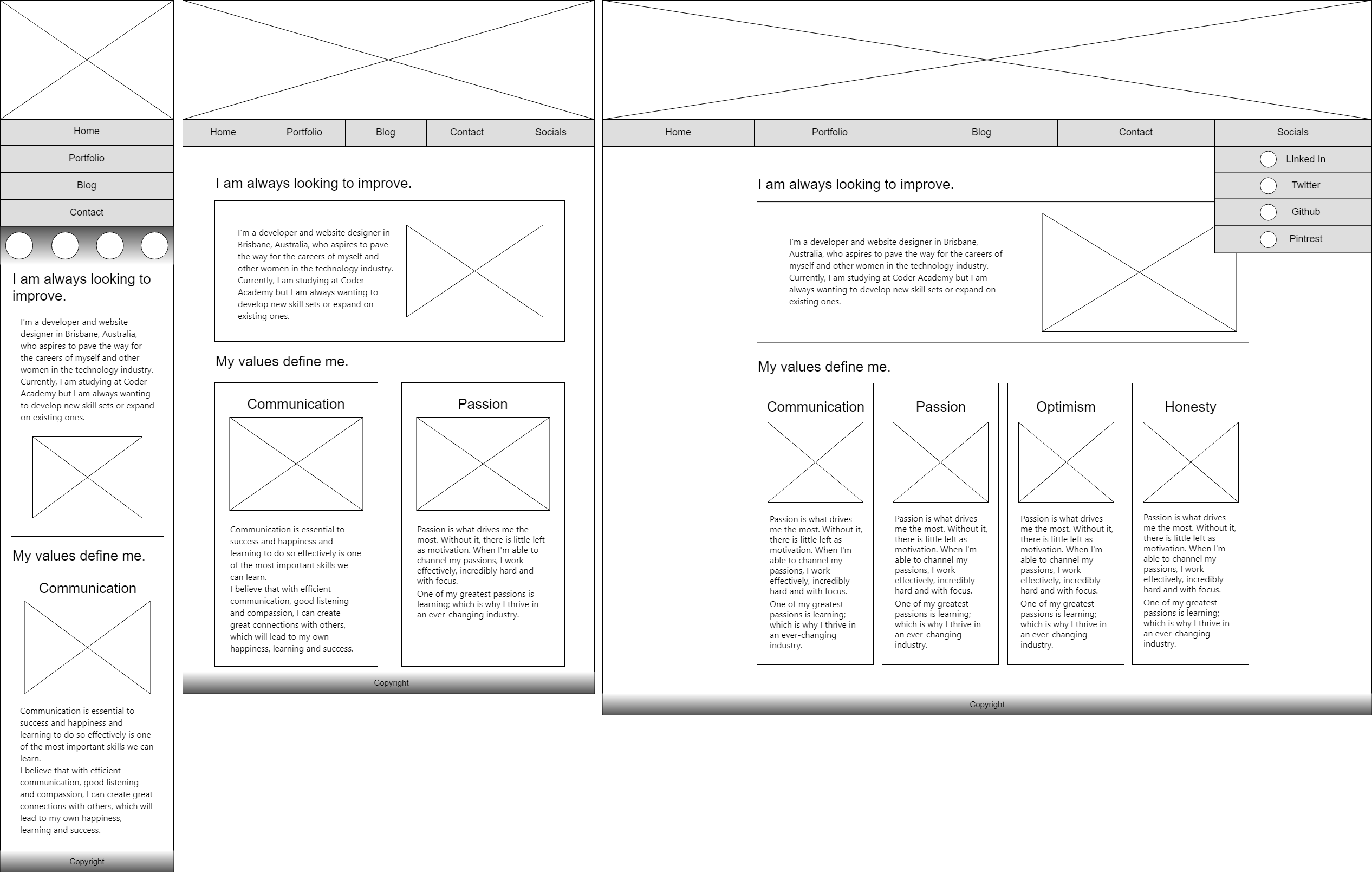 index wireframe image